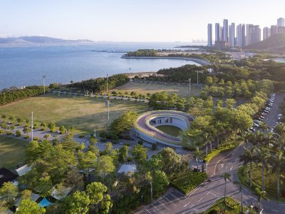 深圳湾海风运动广场公厕设计 / CCDI21设计工作室
