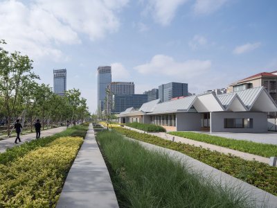 云锦路活动之家，上海 / 山水秀建筑事务所