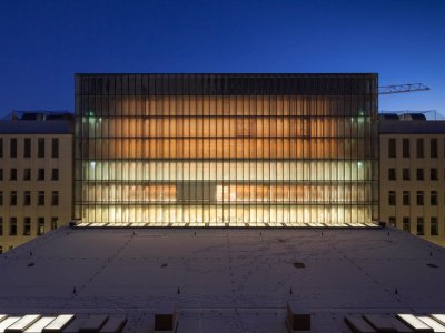 wilhelmine图书馆新阅览区，德国