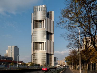 金砖国家新开发银行总部大楼