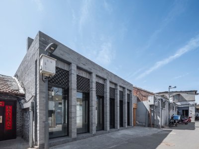 巷院——知阮数字艺术馆，北京 / 超城建筑