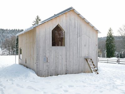 Chalet in Brot-Plamboz极简住宅，瑞士