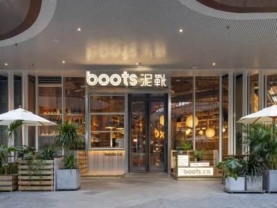 The boots泥靴餐厅，武汉 / 武汉朴开十向设计事务所