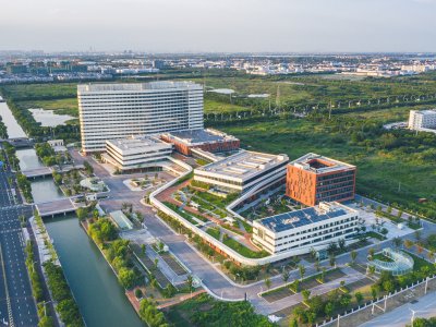 吴江经济技术开发区人民医院，苏州 / 筑博设计