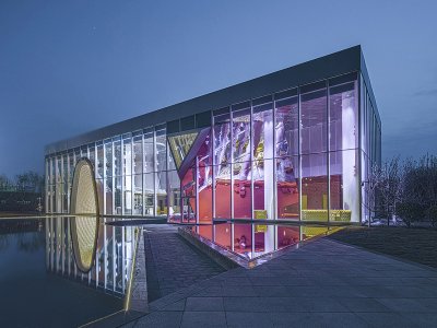 菏泽广州路壹号院照明设计 / 北京光湖普瑞照明设计有限公司