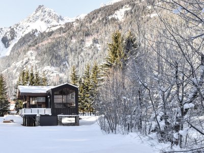 勃朗峰下的 Whymper 度假小屋，法国