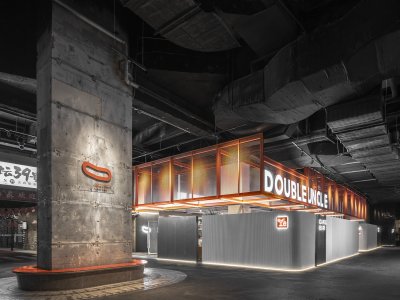 橙的镜像-Doubleuncle日坛店，北京 / 不山建筑