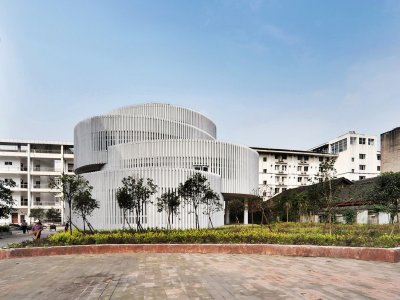 雅安小学图书馆，四川 / 深圳市局内设计咨询有限公司