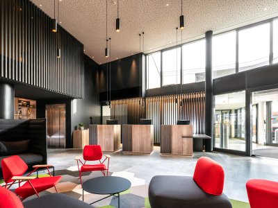 Radisson酒店大堂及餐厅设计，苏黎世