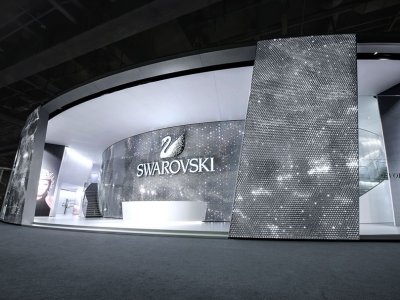 SWAROVSKI展场，瑞士