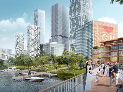 越南西贡港-阮必成国际复合社区项目城市设计