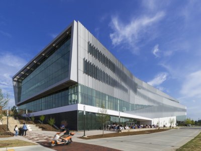 北卡罗莱纳州立大学亨特图书馆，美国