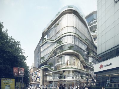 上海新世界百货大楼改造