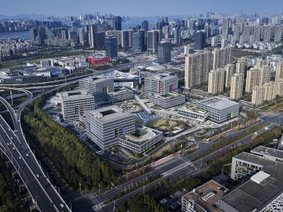 阿里巴巴杭州软件生产基地二期园区规划设计 / 浙江省建筑设计研究院