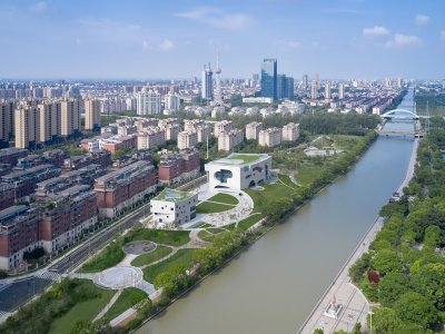 上海中粮南桥半岛文体中心与医疗服务站 / Steven Holl Architects