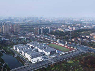 运河书院 - 杭州杭行路小学，浙江 / GLA建筑设计