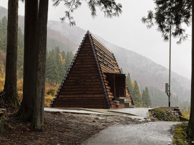 Marebito小屋，日本 / VUILD