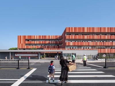 奉浦小学，上海 / 无样建筑工作室