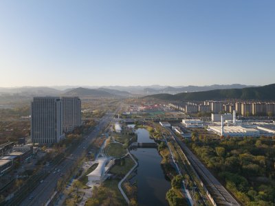 杨家河附属绿化提升工程4号建筑，山东 / 一介建筑