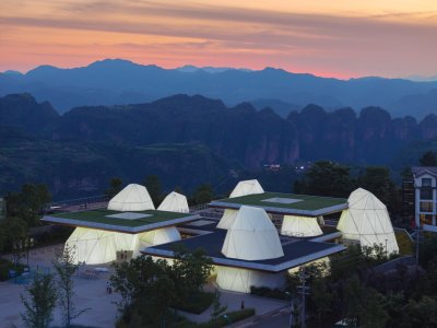 下岩贝景区云峰十二重，浙江 / 朱培栋-line+建筑事务所