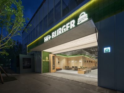 HK+ BURGER骑行能量补给站，北京 / +SONO STUDIO