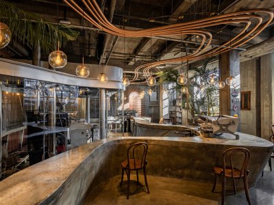 Metal Hands Coffee铁手咖啡制造总局室内改造，北京 / 力场（北京）建筑设计