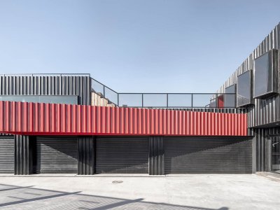 The Pit House汽车俱乐部，北京 / 上建下筑工作室