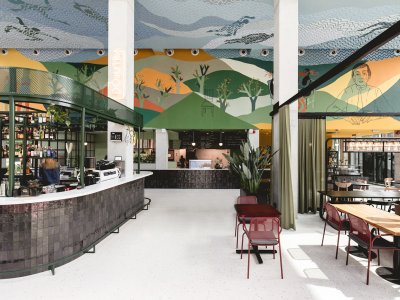 康科迪亚设计中心餐厅和屋顶露台，波兰 / mode:lina
