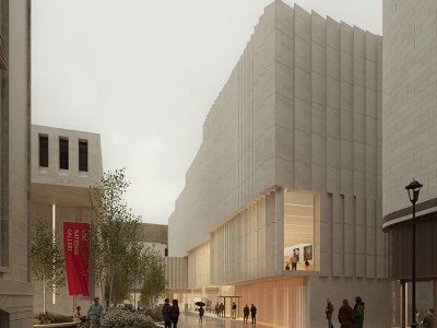 英国国家画廊扩建方案，伦敦 / 隈研吾建筑都市设计事务所