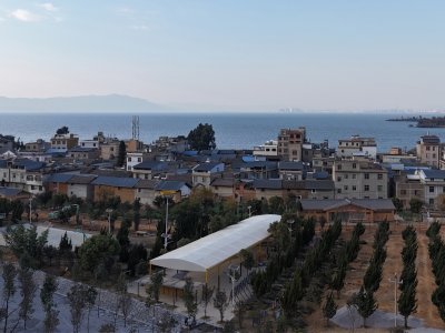 少即是足——2024滇池风土艺术季入口“大棚”，昆明 / 几样工作室
