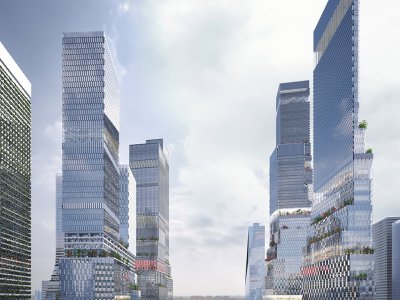 深圳北站商务区城市设计