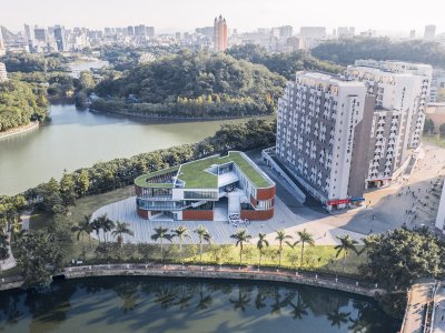 五邑大学学生服务中心，广东 / 华南理工大学建筑设计研究院有限公司