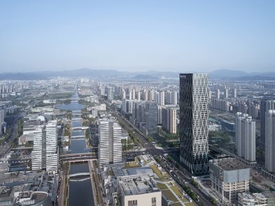 宁波国华金融中心 / 浙江省建筑设计研究院+SOM