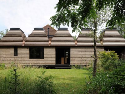 软木住宅，英国 / Matthew Barnett Howland + Dido Milne + Oliver Wilton