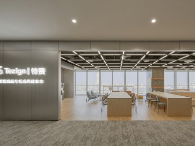 特赞星扬西岸中心总部办公室，上海 / 乂口设计
