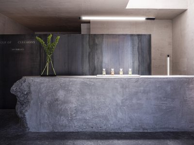 Cup of Ceremony香氛快闪店，旧金山 / Studio Riebenbauer