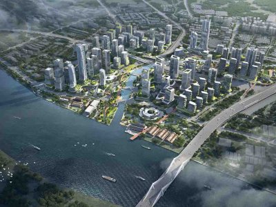 海珠创新湾门户枢纽城市设计暨核心地块建筑概念设计