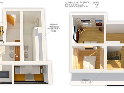 南太平庄北巷住宅改建项目，北京