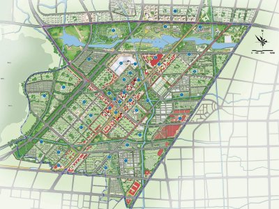 台州市商贸核心区城市设计