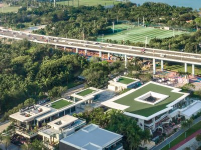 海口CAPE世纪海角商业街规划及部分建筑设计 / 四周建筑