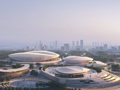 无锡奥林匹克体育中心设计竞赛中标方案，江苏 / gmp