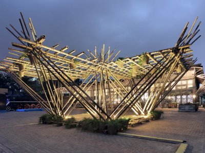 槃达建筑“节节攀升”生态未来建筑畅想