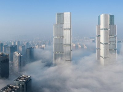 郑东绿地中心，郑州 / gmp