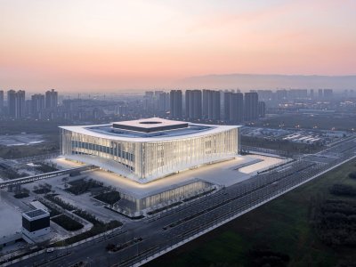 ⻄安丝路国际展览中心及会议中心落成 / gmp
