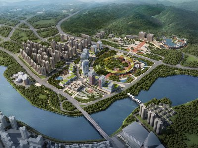 南安市民中心片区城市设计