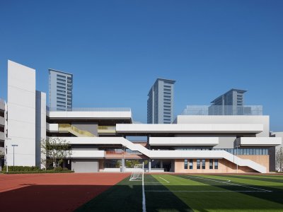 杭州师范大学附属竞潮小学及幼儿园 / UA尤安设计