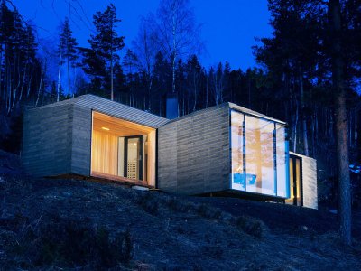 湖边小屋，挪威