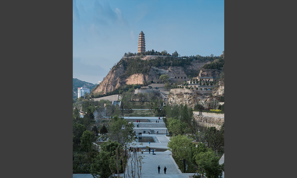 延安宝塔山游客中心