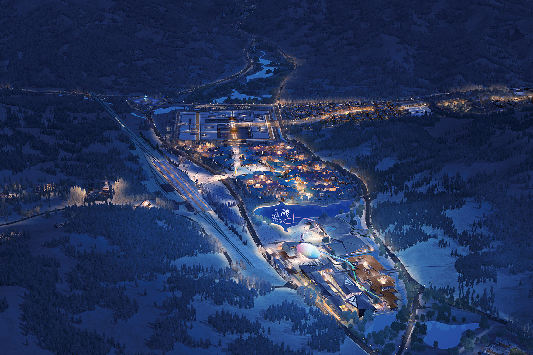 2022年北京冬奥会张家口赛区太子城冰雪小镇