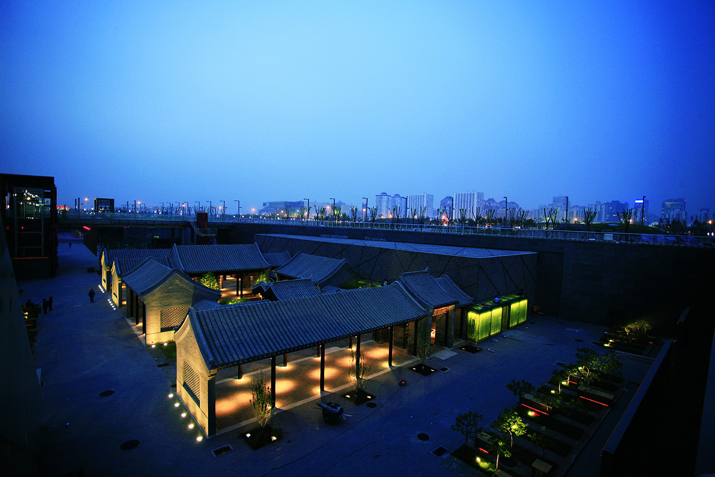 北京奥林匹克公园中心区下沉花园2号院